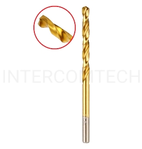 Сверло HAMMER Flex 202-111 DR MT 4,5мм*80/47мм  металл, DIN338, HSS-G, TIN