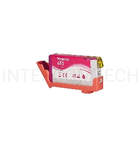 Струйный картридж Sakura CZ111AE (№655 Magenta) для HP, пурпурный, 11 мл., 600 к.
