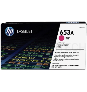 Тонер Картридж HP 653A CF323A пурпурный для HP MFP M680/Flow MFP M680 (16000стр.)