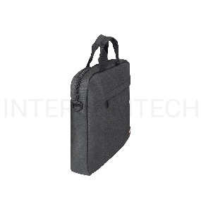 Сумка ExeGate Business ECC-215 Black, черная, полиэстер повышенной плотности 600D, 15.6