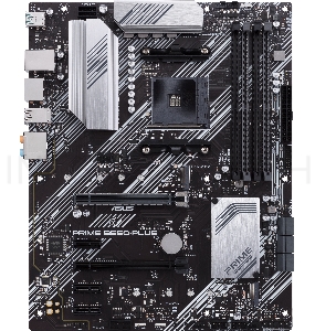 Материнская плата Asus PRIME B550-PLUS Soc-AM4 AMD B550 4xDDR4 ATX AC`97 8ch(7.1) GbLAN RAID+HDMI+DP