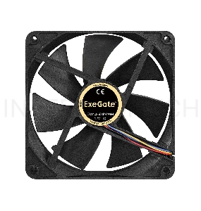 Вентилятор ExeGate EX288929RUS EX14025B4P-PWM (140x140x25 мм, двойной шарикоподшипник, 4pin, PWM, 28dBA)