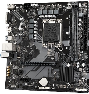 Материнская плата Gigabyte B760M H DDR4 Soc-1700 Intel B760 2xDDR4 mATX AC`97 8ch(7.1) GbLAN RAID+VGA+HDMI