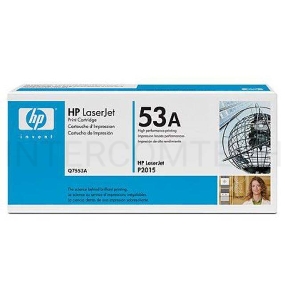 Тонер-картридж HP Q7553A черный для LaserJet P2015 3000 стр.