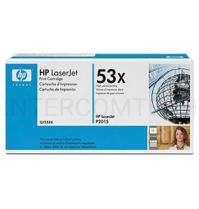 Тонер-картридж HP Q7553X черный для LaserJet P2015 7000 стр.