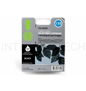 Картридж струйный Cactus CS-C8767 черный для №130 HP DeskJet5743/6543/6843, PhotoSmart2613/2713 (29ml)