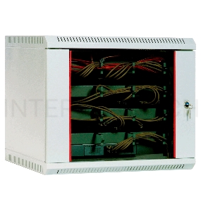 Шкаф телеком. настен 6U, 600х300 дверь стекло (ШРН-6.300) (1 коробка)