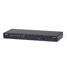 8-портовый КВМ-коммутатор высокой плотности с кабелем Cat 5 8 Port Cat 5 High Density KVM SW W/POWER