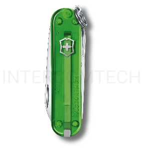 Нож перочинный Victorinox Classic Green Tea (0.6223.T41G) 58мм 7функц. карт.коробка