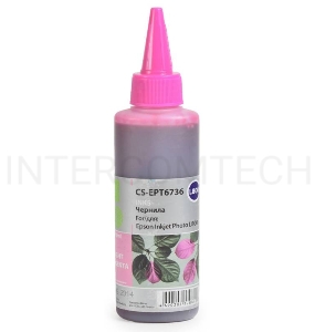 Чернила Cactus CS-EPT6736 светло-пурпурный (100мл) Epson L800