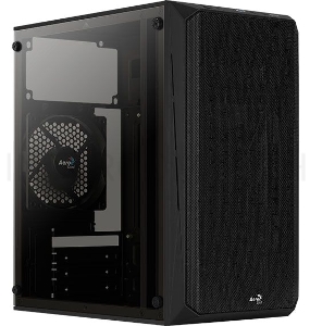 Корпус Aerocool CS-107-A-BK-v1 черный без БП mATX 1x120mm 1xUSB2.0 1xUSB3.0 audio