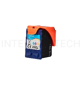 Струйный картридж Sakura C9352AE (№22 Tri-colour) для HP, триколор, 11,4 мл., 180 к.