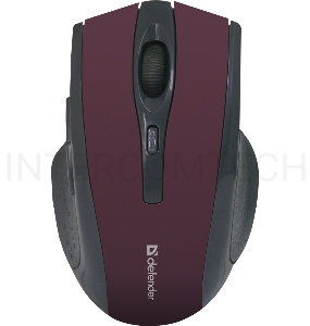 Мышь USB OPTICAL WRL DEFENDER ACCURA MM-665 RED (52668)