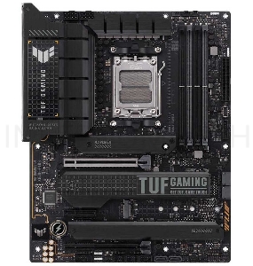 Материнская плата ASUS TUF GAMING X670E-PLUS, Socket AM5, X670, 4*DDR5, HDMI + DP, SATA3 + RAID, M2, Audio, Gb LAN, USB 3.2, USB 2.0, ATX ; 90MB1BJ0-M0EAY0