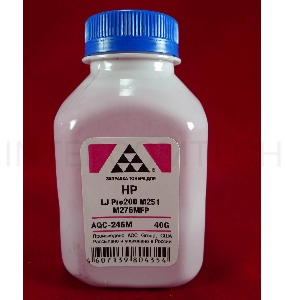 Тонер HP LJ Pro200 M251/M276MFP Magenta, (фл.40г.) AQC фас. Россия