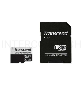 Флеш-накопитель Transcend Карта памяти 128GB UHS-I U3 microSD w/ adapter  A2 Ultra Performance R/W:160/125 MB/s