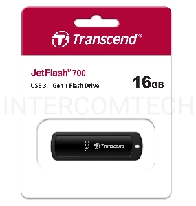 Флеш Диск Transcend 16Gb Jetflash 700 TS16GJF700 USB3.0 черный