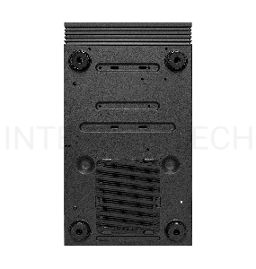 Корпус Miditower ExeGate i3 MATRIX-PPH600 (ATX, БП 600PPH 80+Bronze 12см, 2*USB+1*USB3.0, HD аудио, черный, 2 вент. 18см с RGB подсветкой, пылевые фильтры, передняя и боковая панели - закаленное стекло)