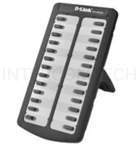 Интернет-телефония D-Link DPH-400EDM/E/F3 Extension Module for DPH-400Sx/E/F3, 26 programmable keys each with a dual-color LED, powered by the host phone, AC power adapter