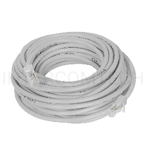 Патч-корд перекрестный ethernet GCR 15.0m UTP кат.5е, серый, RJ45, литой GCR Патч-корд перекрестный ethernet 15.0m UTP кат.5е, серый, RJ45, литой