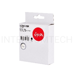 Струйный картридж Sakura LC3617BK для Brother, черный, 16 мл., 550 к.