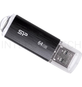 Флеш Диск Silicon Power 64Gb Ultima U02 SP064GBUF2U02V1K USB2.0 черный
