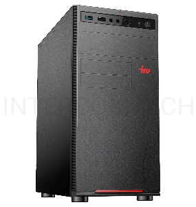 Компьютер  IRU Home 310H5SE MT PG G6405 (4.1) 8Gb SSD1Tb UHDG 610 Free DOS GbitEth 400W черный (1862616)