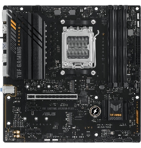 Материнская плата Asus TUF GAMING A620M-PLUS SocketAM5 AMD A620 4xDDR5 mATX AC`97 8ch(7.1) 2.5Gg RAID+HDMI+DP