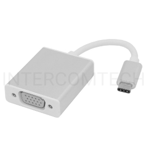 Переходник Greenconnect Конвертер-переходник USB TypeC > VGA 15F GCR серия Greenline (GCR-UTC2VGA)