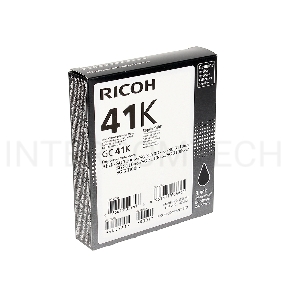 Картридж гелевый Ricoh GC 41K (2.5К) черный Aficio Aficio 3110DN/ 3110DNw/3100SNw/3110SFNw