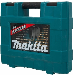 Набор Makita D-33691 Набор 71шт,отвертка ручн,держ-ль магн,отв. насадки,сверла д\дер,мет,бет,рулетка,зенкер,нож,чем      