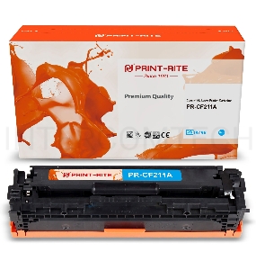 Картридж лазерный Print-Rite TFH993CPU1J PR-CF211A CF211A голубой (1800стр.) для HP LJ Pro 200/M251/M276