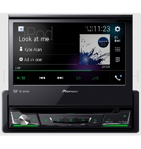 Автомагнитола CD DVD Pioneer AVH-A7250BT 1DIN 4x50Вт