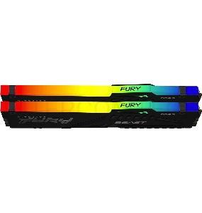Модуль памяти Kingston 32GB 6000MT/s DDR5 CL40 DIMM (Kit of 2) FURY Beast RGB