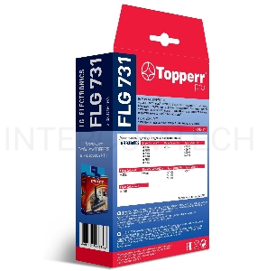 Фильтр HEPA Topperr д/пылесосов LG VC 401..VK79...,73... (ADQ73254301) 1131 FLG 731