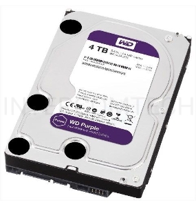 Жесткий диск Western Digital 4Tb WD40PURX Video Purple SATA-III (5400rpm) 64Mb 3.5