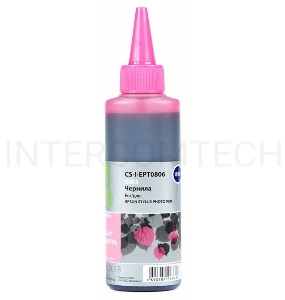 Чернила Cactus CS-I-EPT0806 светло-пурпурный (100мл) Epson Stylus Photo P50