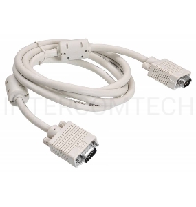Кабель VGA Buro CAB016S-06 VGA HD15 (m)/VGA HD15 (m) 1.8м феррит.кольца