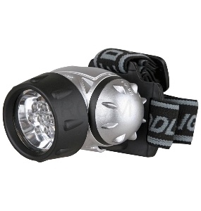 Фонарь ULTRAFLASH LED5351  налобн металлик 7led 3 реж 3xr03 пласт коробка
