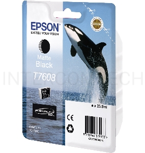 Картридж EPSON черный матовый SC-P600 Matte Black