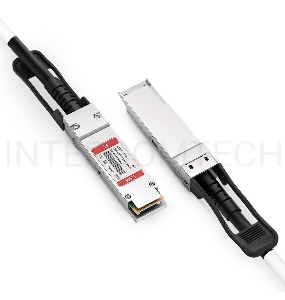 Твинаксиальный медный кабель 1.5m (5ft) FS for Mellanox MCP1600-E01AE30 Compatible 100G QSFP28 Passive Direct Attach Copper Twinax Cable for InfiniBand EDR