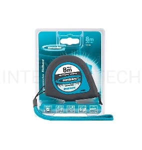Рулетка GROSS 31104  ''ergonomisch'' 8м x 25мм магнитный обрезиненный зацеп
