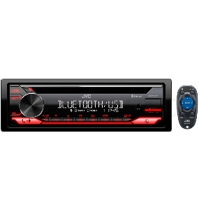 Автомагнитола CD JVC KD-T712BT 1DIN 4x50Вт