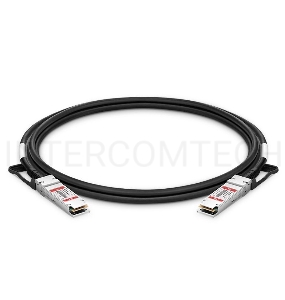 Твинаксиальный медный кабель 2m (7ft) FS for Mellanox MCP1600-E002E30 Compatible 100G QSFP28 Passive Direct Attach Copper Twinax Cable for InfiniBand EDR