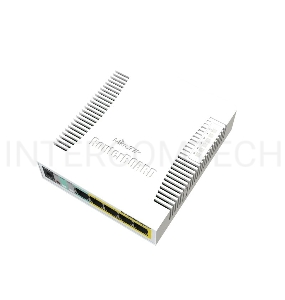 Сетевой коммутатор  MikroTik RB260GSP RouterBOARD 260GSP with indoor case and power supply