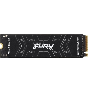 Накопитель SSD M.2 Kingston 4000Gb Fury Renegade <SFYRD/4000G> (PCI-E 4.0 x4, up to 7300/7000Mbs, 1000000 IOPS, 3D TLC, NVMe, 4000TBW, Phison E18, 22х80mm, LP graphen heatsink)