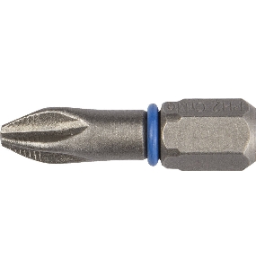 Бита ЗУБР ЭКСПЕРТ 26011-2-25-2  торсион кованая обточ.CrMo C 1/4'' PH2 25мм 2шт