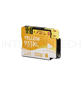 Струйный картридж Sakura CN056AE (№933XL Yellow) для HP, желтый, 14 мл., 920 к.