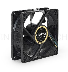 Вентилятор ExeGate E08025H4P-PWM, 80x80x25 мм, гидродинамический, 4pin, PWM, 23dBA