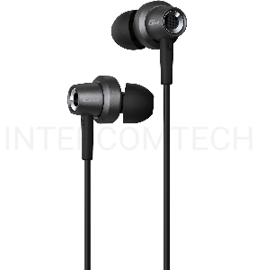 Наушники с микрофоном Edifier GM260 Plus черный 1.3м вкладыши в ушной раковине